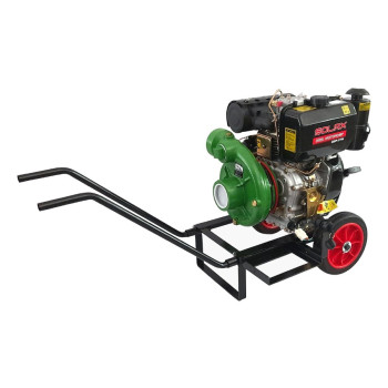 Solax SDP3YN 3inç 13bg 456cc 39m³/sa 65mt 5.5lt 94kg Tekerli Marşlı Yüksek Basınçlı Dizel Su Motoru