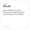 Solax WP20H2 2inç 212cc 18m³/sa 80mt 34kg İpli Benzinli Yüksek Basınçlı 4T Su Motoru