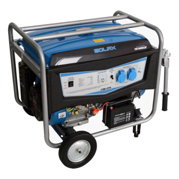 Solax YM10000LQE 9.3kVa 15bg 458cc 92kg Tekerli Marşlı Monofaze Benzinli Jeneratör