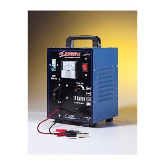 Soyberg 130 100V 30 Amper Sekiz Akü Şarj Cihazı