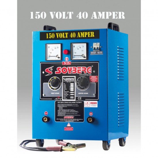 Soyberg 154 150V 40 Amper 12 Akü Şarj Cihazı Soyberg 154 150V 40 Amper 12 Akü Şarj Cihazı
