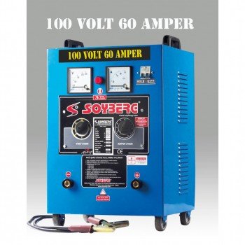 Soyberg 160 100V 60 Amper Sekiz Akü Yıldırım Şarj Cihazı