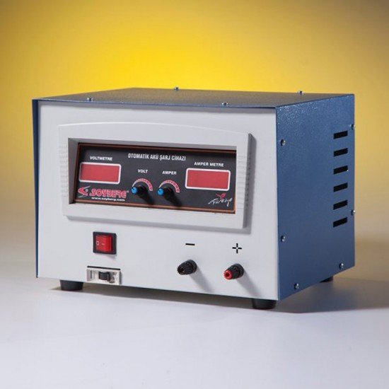 Soyberg 2425 24V 25 Amper Otomatik SCR Kontrollü Akü Şarj Cihazı