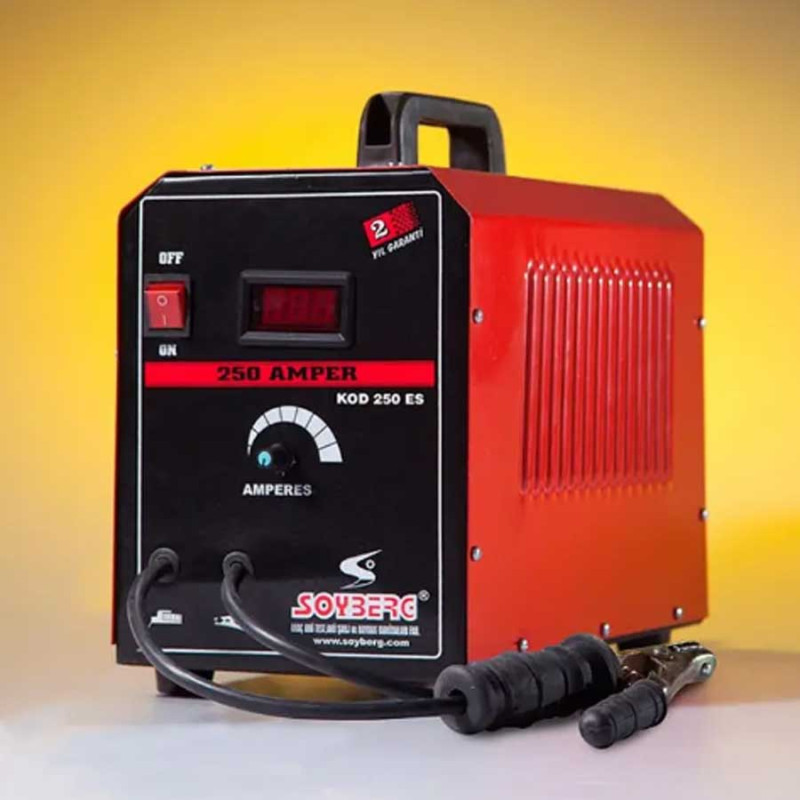 Soyberg 250 ES LED Ekran Elektronik Çanta Kaynak Makinesi