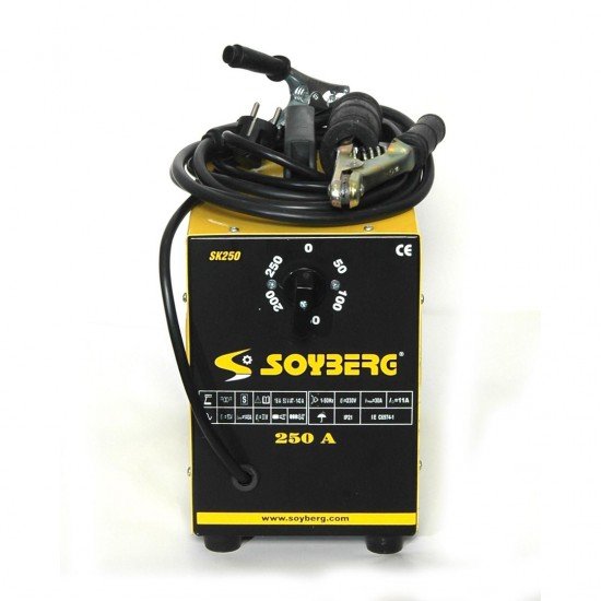 Soyberg 250 N 5 Kademeli İnverter Tipi Çanta Kaynak Makinesi