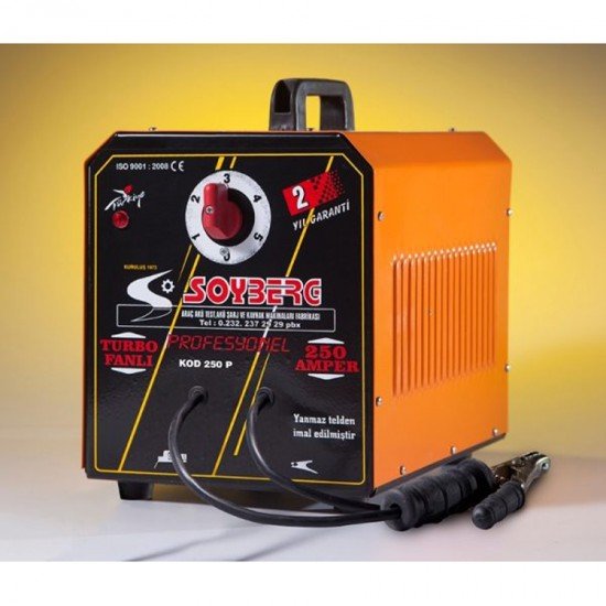 Soyberg 250 P 5 Kademeli Akü Şarjlı Çanta Kaynak Makinesi