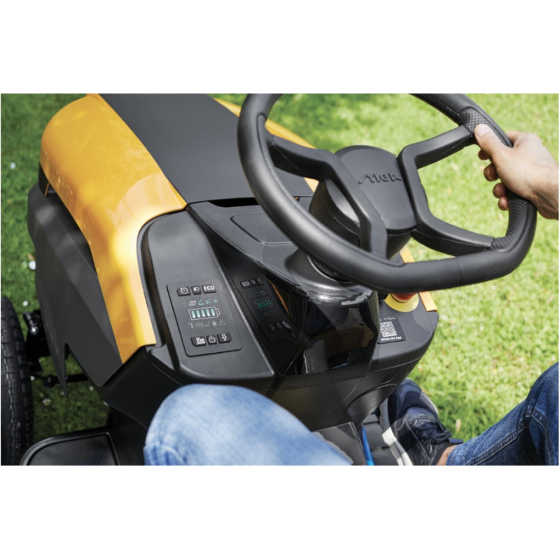 Stiga Estate 584 E 48V 3.0kW 84cm 240lt ?kg 40Ah+Şarj Cihazı Dahil Akülü Çim Biçme Traktörü Stiga Estate 584 E 48V 3.0kW 84cm 240lt ?kg 40Ah+Şarj Cihazı Dahil Akülü Çim Biçme Traktörü