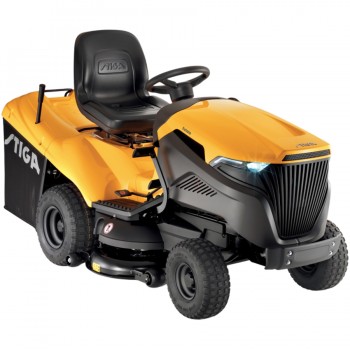Stiga Estate 7102 W ST600 ?bg 10.2kW 586cc 102cm 300lt ?kg Stiga ST 600 TWIN İki Silindir 2x2 Çeker 4T Benzinli Çim Biçme Traktörü