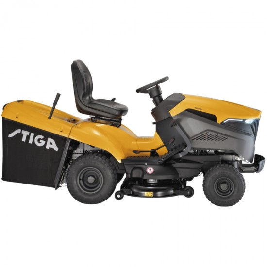 Stiga Estate 7102 W ST600 ?bg 10.2kW 586cc 102cm 300lt ?kg Stiga ST 600 TWIN İki Silindir 2x2 Çeker 4T Benzinli Çim Biçme Traktörü