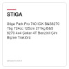 Stiga Park Pro 740 IOX B&S8270 ?bg 724cc 125cm 271kg B&S 8270 4x4 Çeker 4T Benzinli Çim Biçme Traktörü