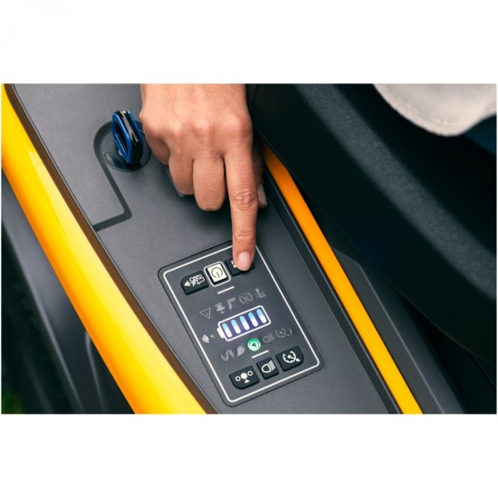 Stiga Swift 372 E 48V 3.0kW 98cm 240lt ?kg Elektrikli 64Ah+Şarj Cihazı Dahil Akülü Çim Biçme Traktörü