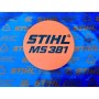 Stihl 11199671515 MS381 Model Plakası