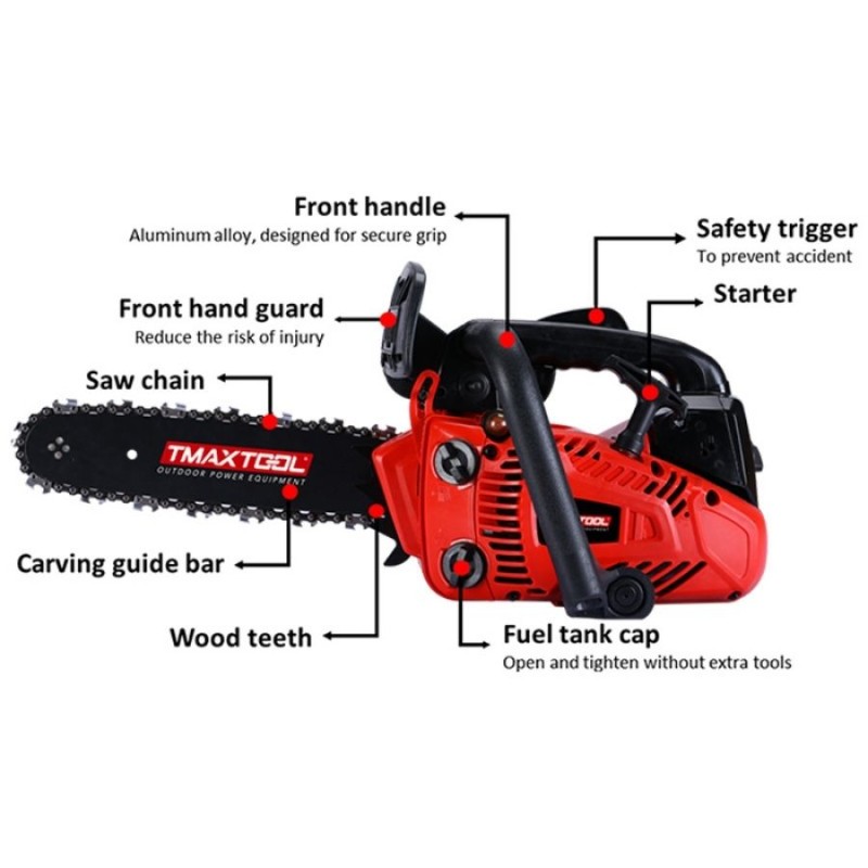Teammax TM2500 Benzinli Motorlu Testere