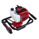 Teammax TMD650 3.12bg 65cc 3 20x75cm 15kg 2T Benzinli Toprak Burgu Makinesi