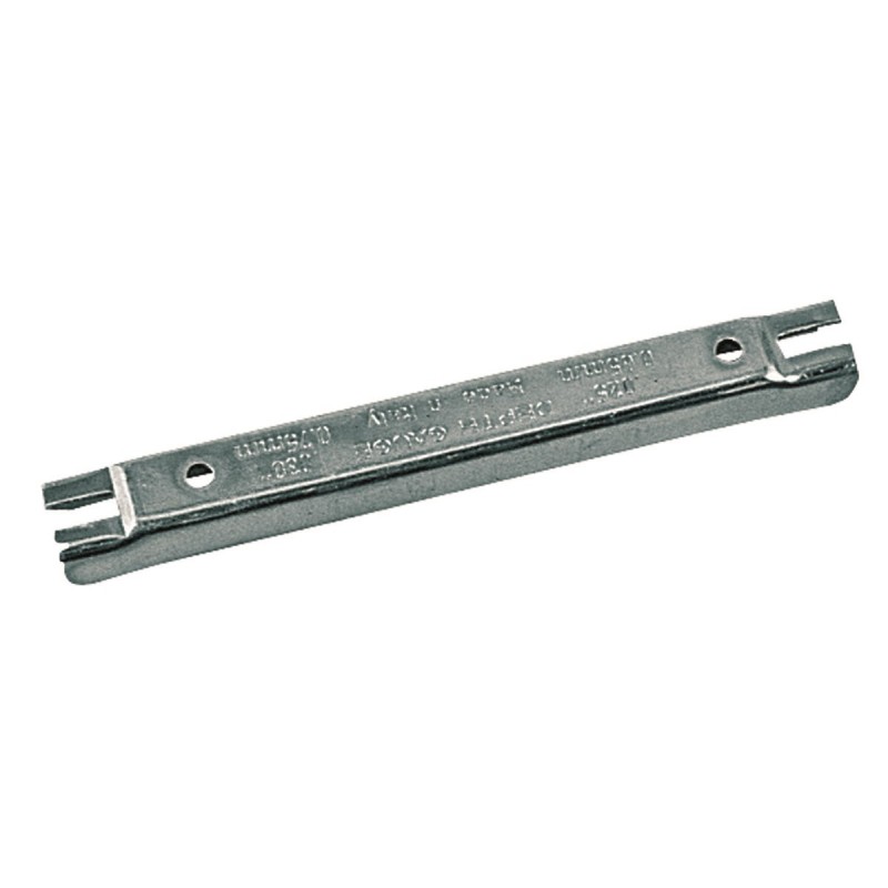 Tecomec 1018001 4.0mm 5/32.1/4.3/8P 91 Köşeli Düz Mastarlı Eğeleme Aparatı