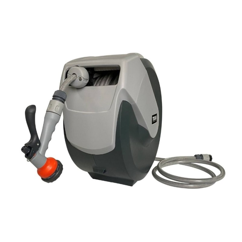 Texas 90015539 35mt Kasetli Otomatik Sarım Hortum Makarası Seti