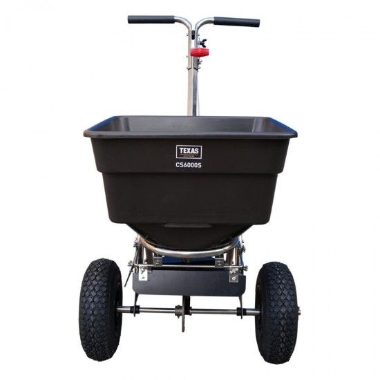 Texas CS6000S 58lt 3m serpme 12.7kg İtmeli Gübre ve Tohum Serpme Makinesi