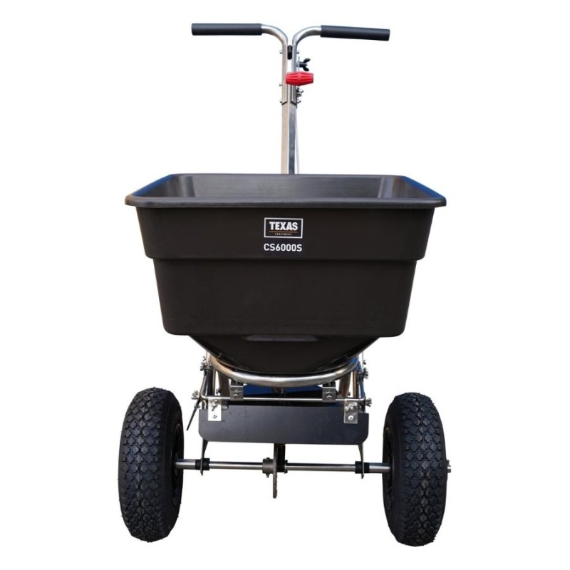 Texas CS6000S 58lt 3m serpme 12.7kg İtmeli Gübre ve Tohum Serpme Makinesi