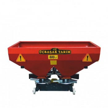 Üçbaşak GSC 600 lt Kuyruk Milli Çift Disk Gübre Serpme Makinesi