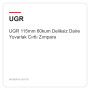 UGR 115mm 60kum Deliksiz Daire Yuvarlak Cırtlı Zımpara