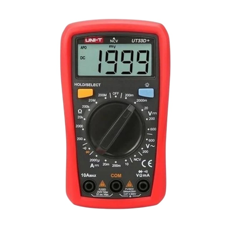 Unit UT33D+ 600V 10Ah Dijital Multimetre