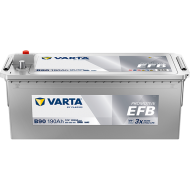 Varta Promotive B90 12V 190Ah 513x223x223mm 1050A Start Stop EFB Sulu Akü