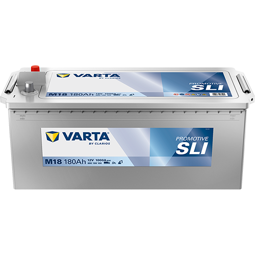 Varta Promotive M18 12V 180Ah 513x223x223mm 1000A SLI Sulu Akü