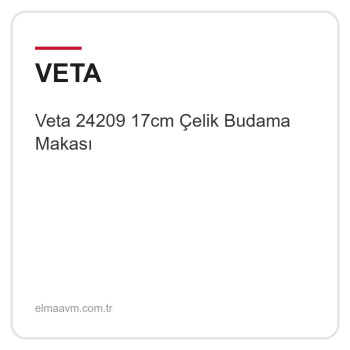 Veta 24209 17cm Çelik Budama Makası