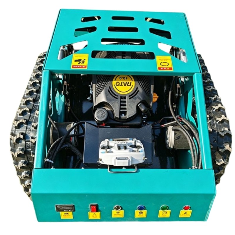 VICOMEG 550 270cc 6.7kW 9bg 55cm 0 20cm 66m/dk 150kg Kumandalı Paletli Benzinli Çayır Biçme Makinesi