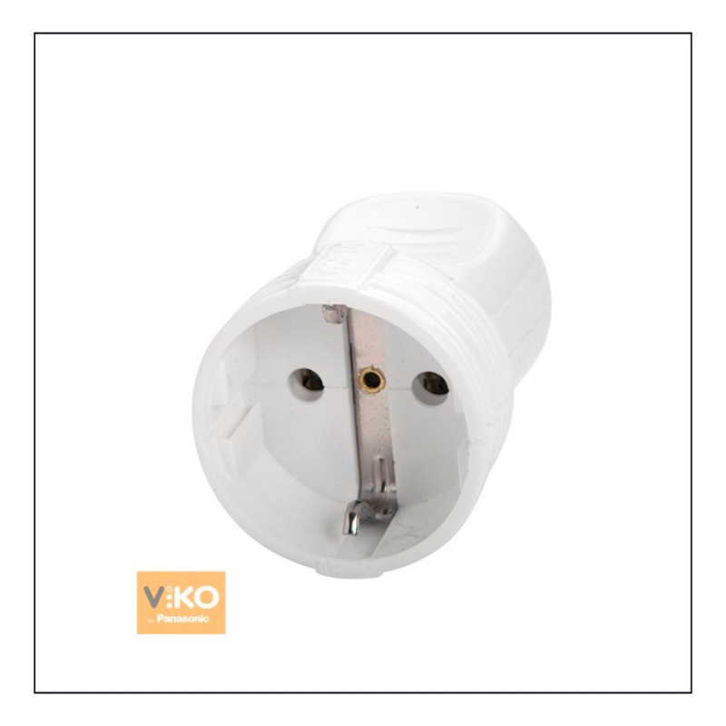 Viko 90301800 Topraklı Dişi Uçlu Fiş Viko 90301800 Topraklı Dişi Uçlu Fiş