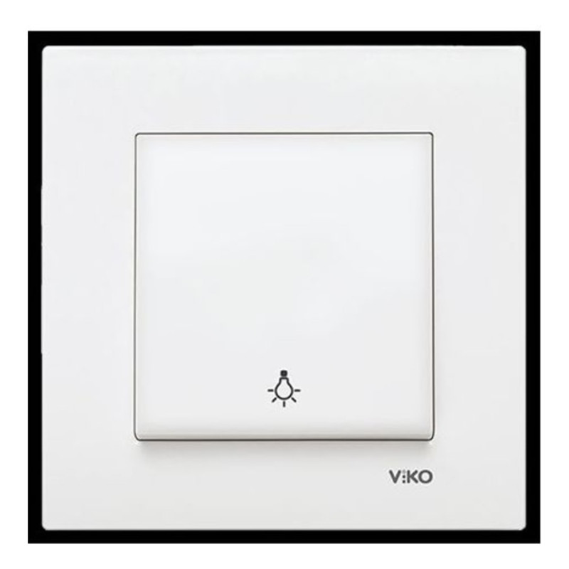 Viko Karre/Meridian Beyaz Aydınlatma Anahtarı