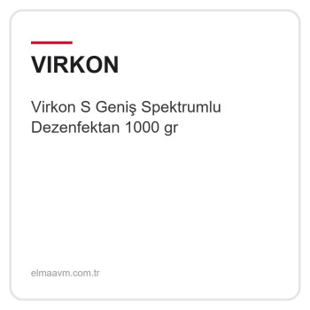 Virkon S Geniş Spektrumlu Dezenfektan 1000 gr