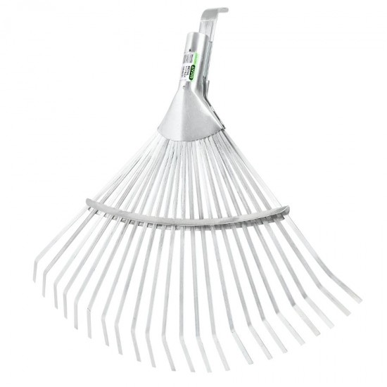 YPR Yapar 95009 50cm 22diş Fırça Sap Hariç Yumuşak Çelik Metal Ayarlı Yelpaze Tırmık