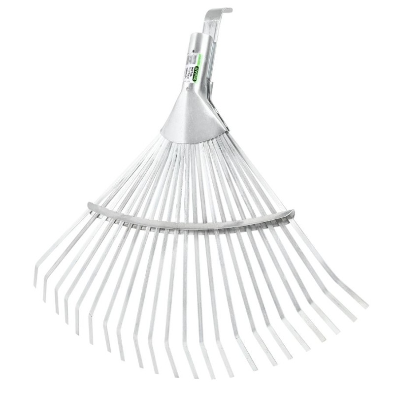 YPR Yapar 95009 50cm 22diş Fırça Sap Hariç Yumuşak Çelik Metal Ayarlı Yelpaze Tırmık
