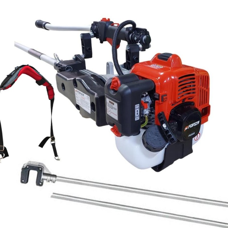 Forza FRZ5000 3.3bg 50.6cc 45mm 3.2m 12.3kg Teleskopik Yandan Sarsıcı Benzinli Zeytin Hasat Makinesi