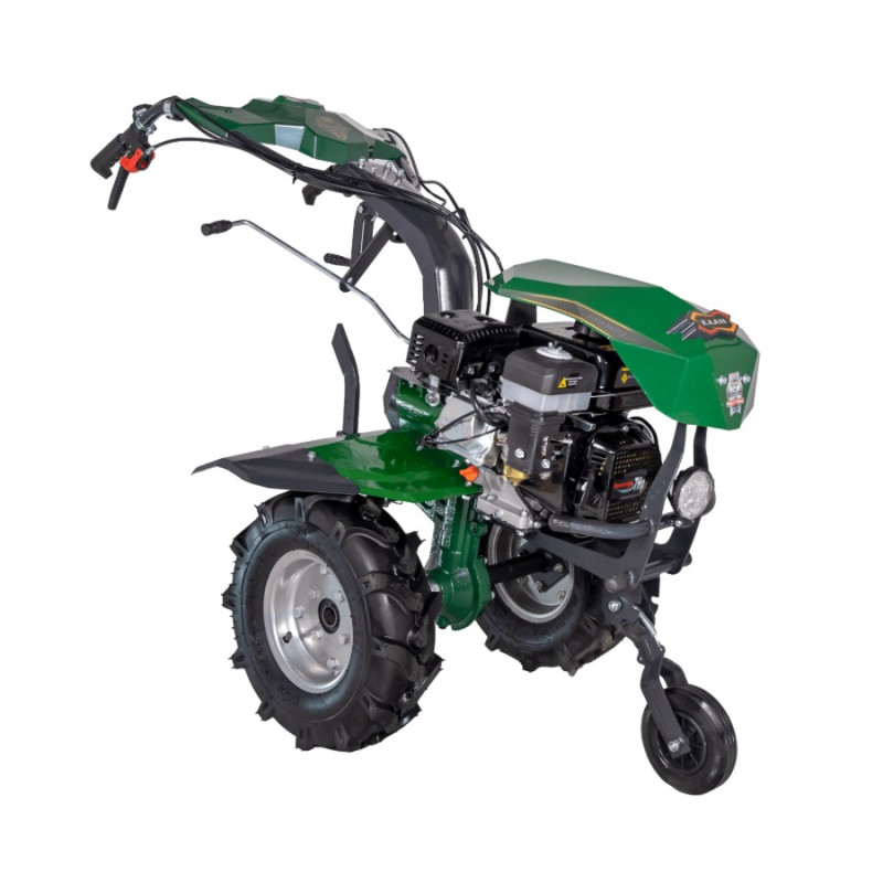 Kaan 26 S Deluxe 7bg 208cc 2+1 100cm 100kg DTip Tek Farlı 650x8 Tekerli İpli Benzinli Çapa Makinesi