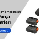 Akülü Çim Biçme Makineleri Yedek Parçaları