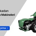 Benzinli Arkadan Frezeli Çapa Makineleri