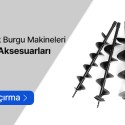 Benzinli Toprak Burgu Makineleri Yedek Parçaları