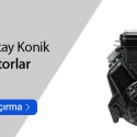 Benzinli Yatay Konik Milli Motorlar