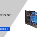 Büyük Jeneratör Set