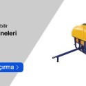 Çapa Arkası Çekilebilir İlaçlama Makineleri