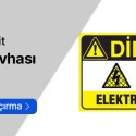 Elektrikli Çit Uyarı Lehvası