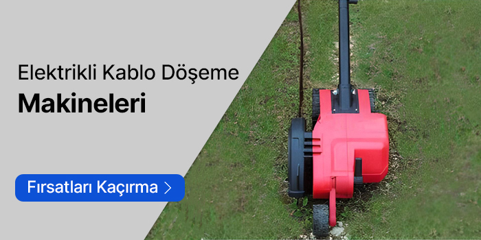 Elektrikli Kablo Döşeme Makineleri