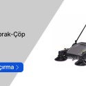 Mekanik Yaprak-Çöp Süpürgesi