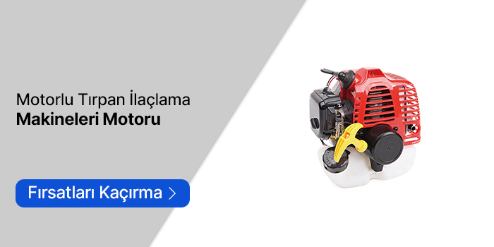 Motorlu Tırpan İlaçlama Makineleri Motorları