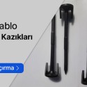 Çim Robotu Plastik Kablo Sabitleme Kazıkları