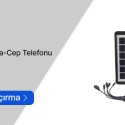 Solar Aydınlatma-Cep Telefonu Şarj