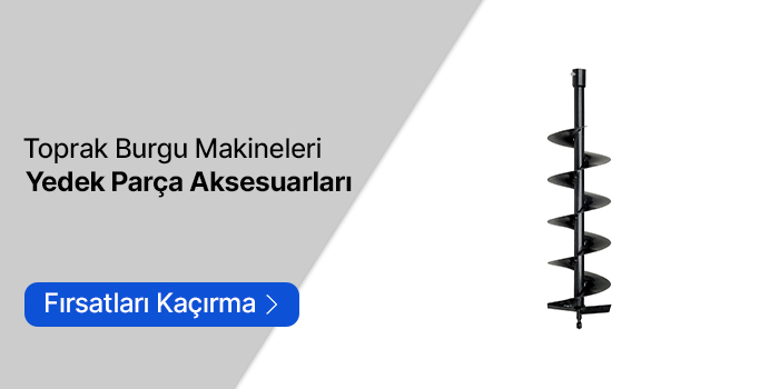 Toprak Burgu Makineleri Yedek Parçaları