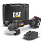 CAT DX3130 18Volt/4.0Ah 125mm Tek Akülü Kömürsüz Profesyonel Avuç Taşlama